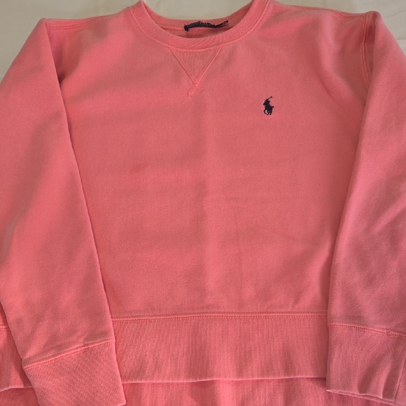 Ralph Lauren Women's Coral Pink  Sweatershirt - Picture 4 of 9